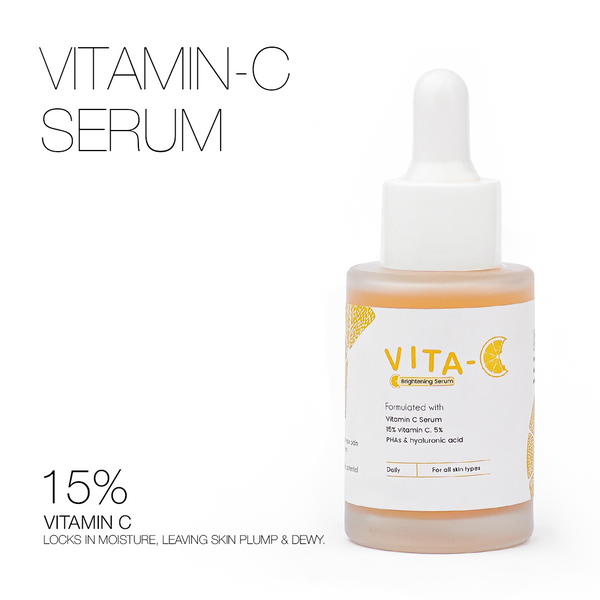 Vitamin C Brightening Serum ( 15% Vitamin C + Niacinamide) - 30ml